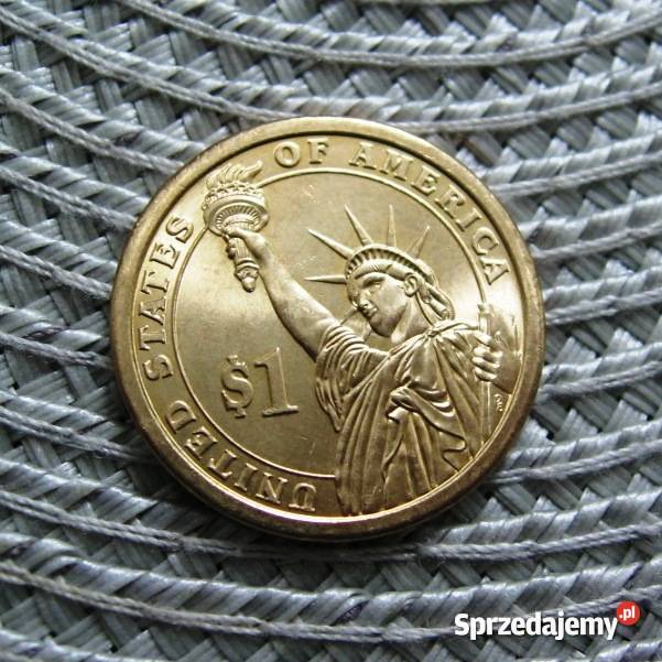 USA 1 Dolar 2012r Benjamin Harrison Prezydenci wielkopolskie Kalisz sprzedam