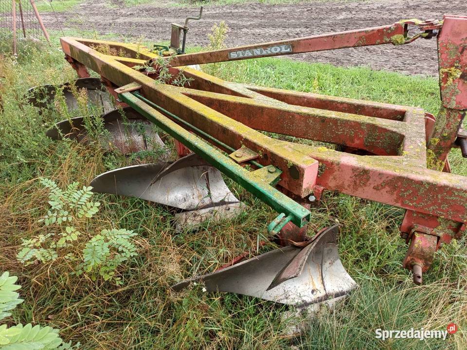 Pług STANROL 3skibowy sprzedam Węgrów