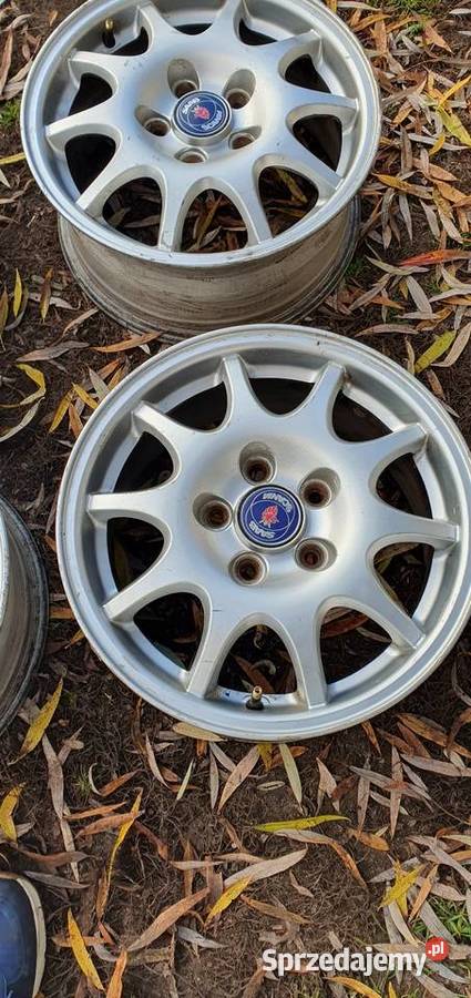 Felgi aluminiowe Saab 15 ku stan Samochodowe mazowieckie Warszawa sprzedam