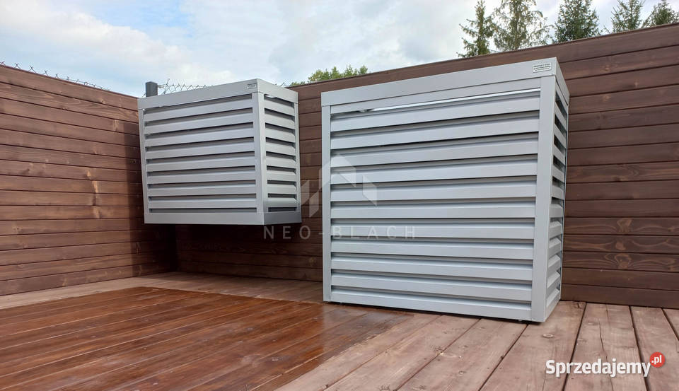 Osłona klimatyzatora pompy ciepła 70x40x130 Szczecinek