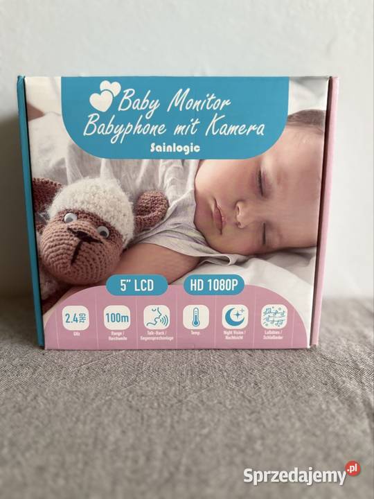 Elektroniczna niania z kamerą Sainlogic 5 LCD HD sprzedam