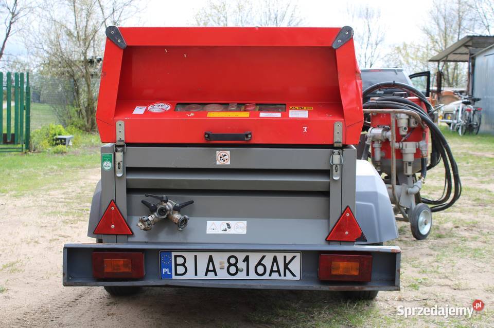 Kompresor śrubowy Sprężarka 5m3 Atlas Copco XAS Kompresory Białystok sprzedam