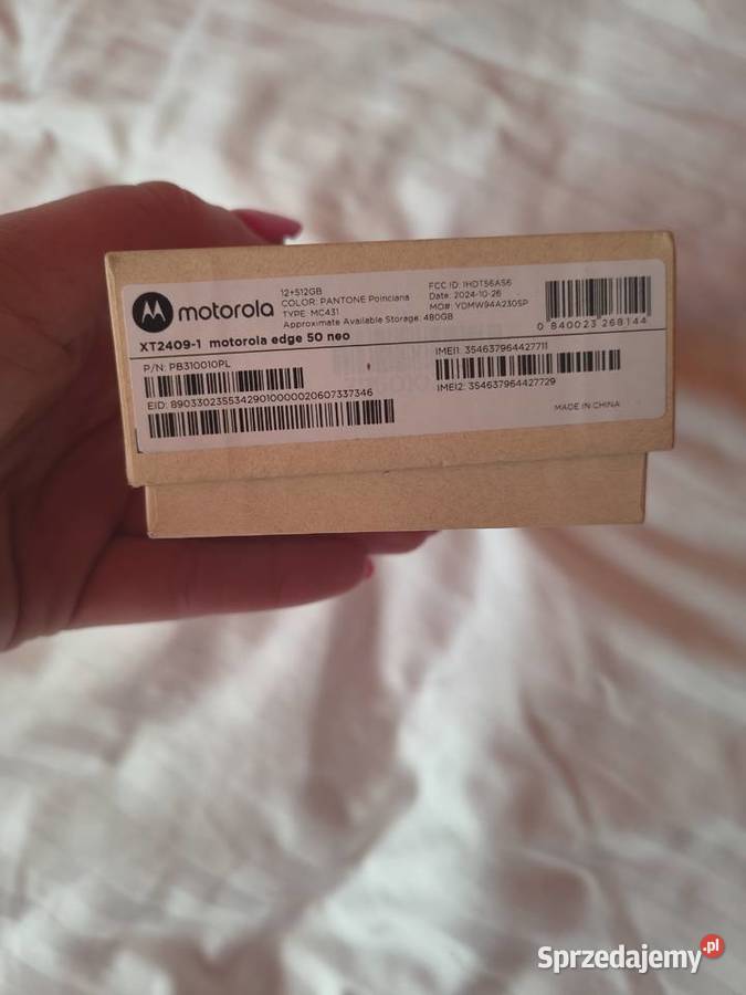Motorola edge 50 neo 12512 Radom