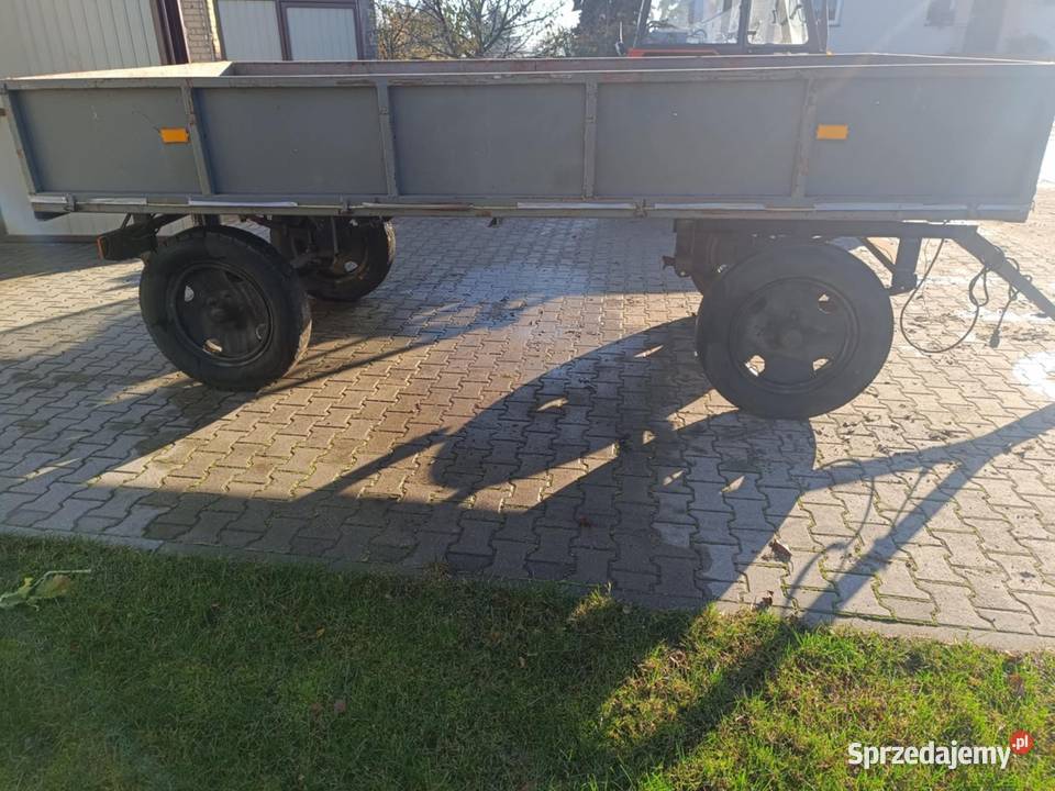 Przyczepa rolnicza sztywna bez papierów