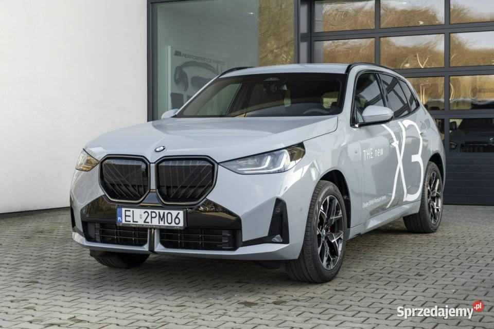 BMW X3 NOWE BMW X3 20d xDrive DEMO G45 2024 Łódź