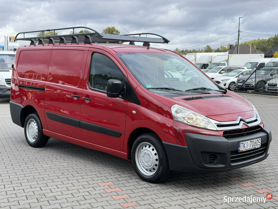 Citroen Jumpy 20 HDi 128 L2H1 Furgon Blaszak Rok produkcji 2014 Widełki