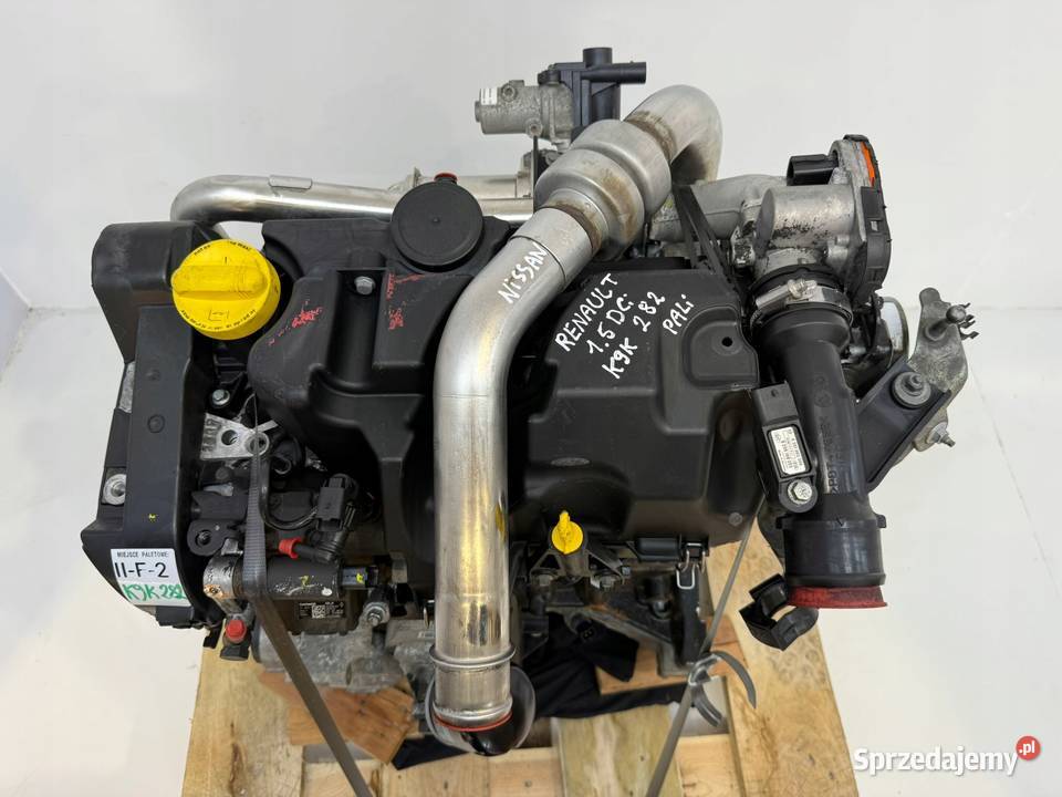 SILNIK K9K282 Nissan Qashqai J10 15 DCI 106 osobowe Chełm