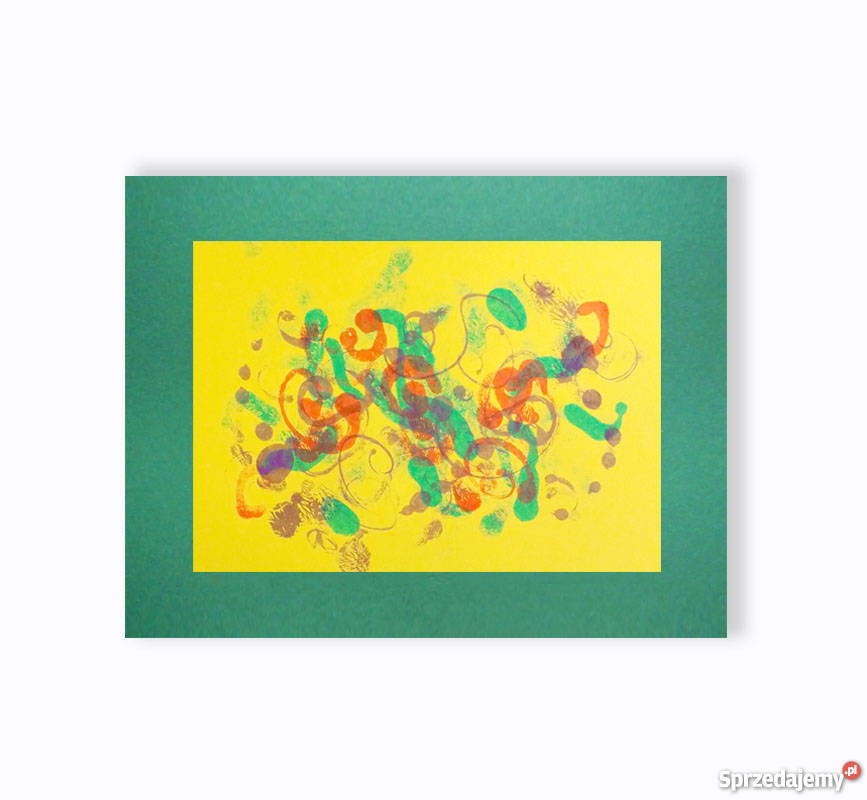 dekoracja do loftów grafika minimalizm