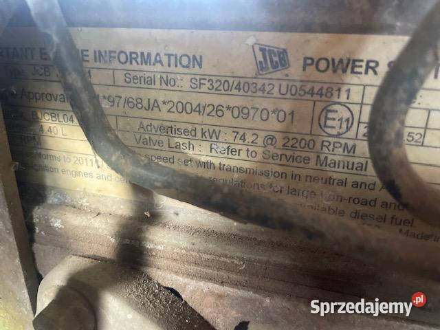 Silnik Jcb TCA74 JCB 444CTA Jastrzębniki