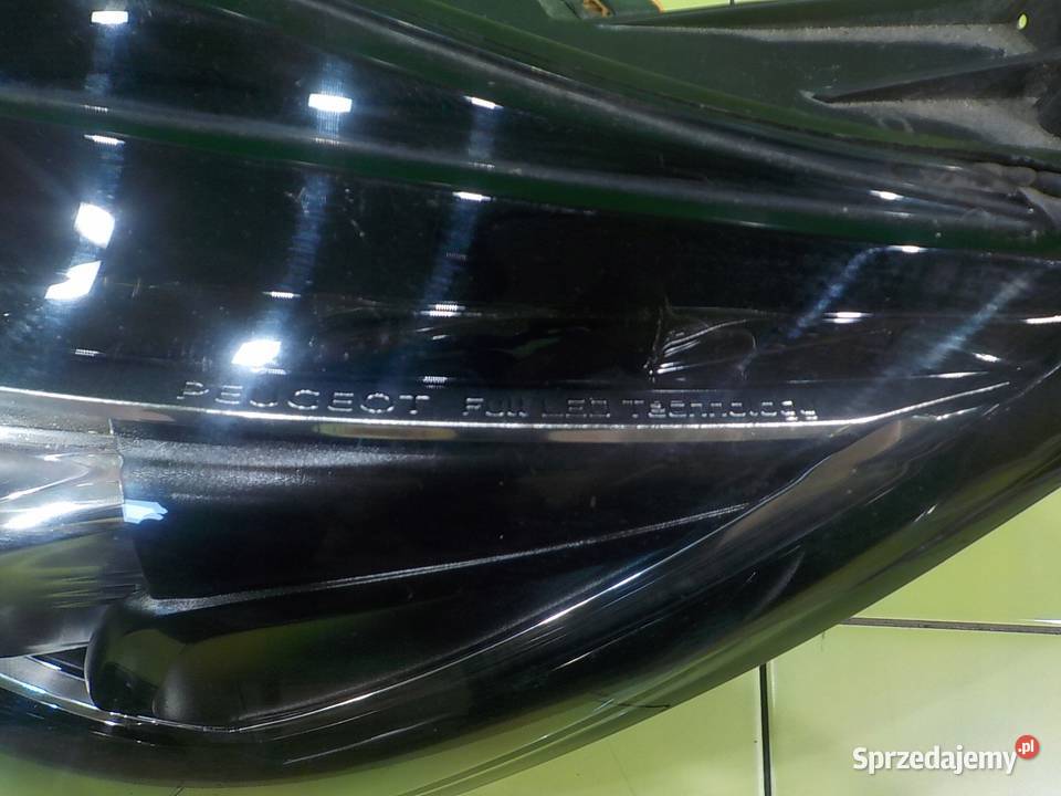 308 II GT 12 B AUT 16r HB 5D lampa lewa przod Suków