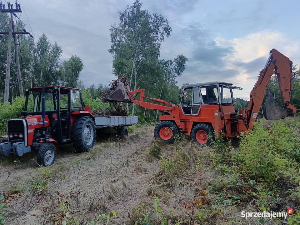 Koparkoładowarka schaeff terex łyżka widły Kielce