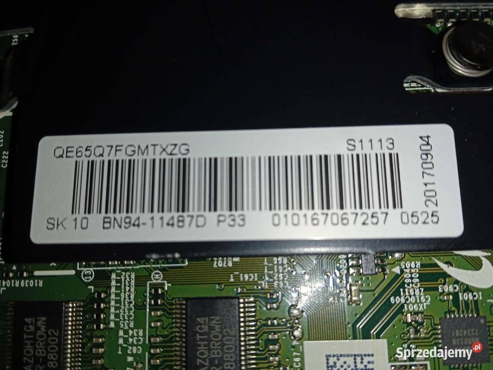 TCON QE65Q7 BN9411487D BN4102572A sprzedam