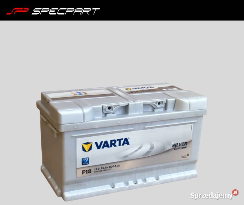 Akumulator VARTA Silver Dynamic F18 85Ah 800A EN osobowe Gorzów Wielkopolski