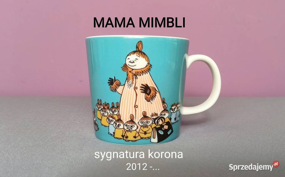 MUMINKI kubek Moomin Arabia Finland sygnatura Jasień