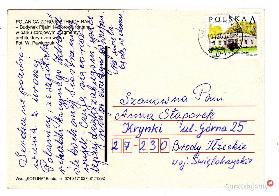 POLANICA ZDRÓJ POCZTÓWKA WIELOWIDOKOWA świętokrzyskie Krynki sprzedam