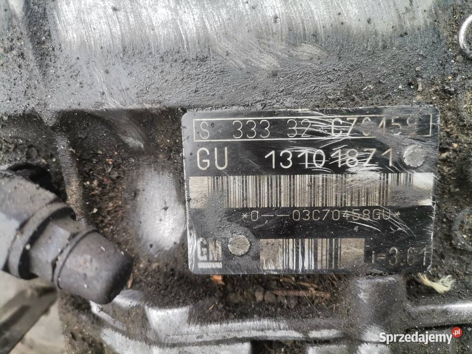 SKRZYNIA BIEGÓW 22 DTI OPEL VECTRA C GU13101871 Nowy Sącz