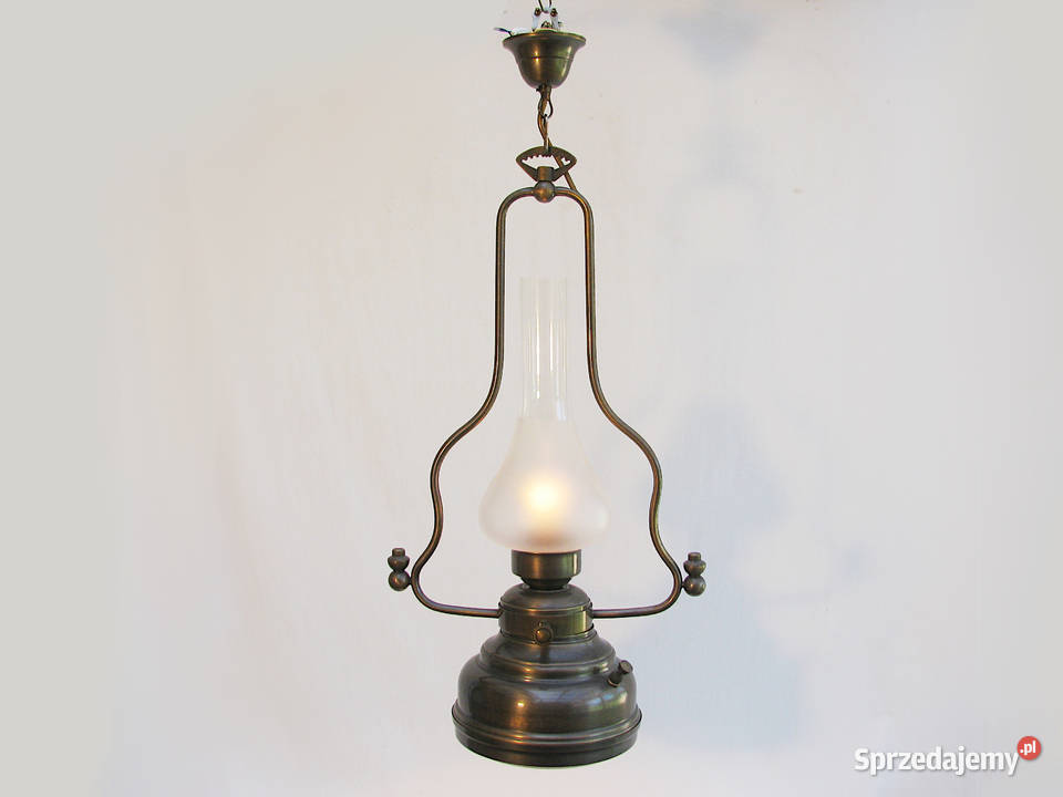Lampa wisząca mosiądz Dom i Ogród