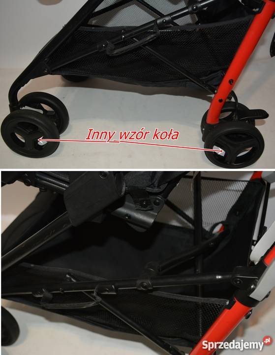 Wózek spacerowy Fisher REVERSIBLE dwustronny Rewal