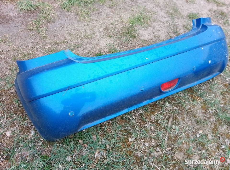 KIA Rio 2008 Z tyłu Zderzak tylny Barłogi