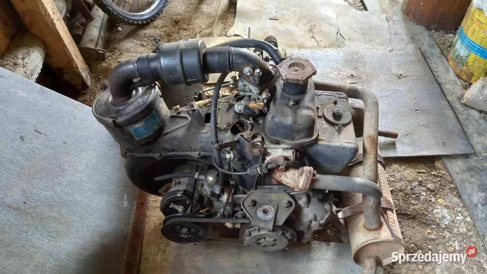 Silnik ze skrzynią biegów Fiat 125p Tarnawa Dolna