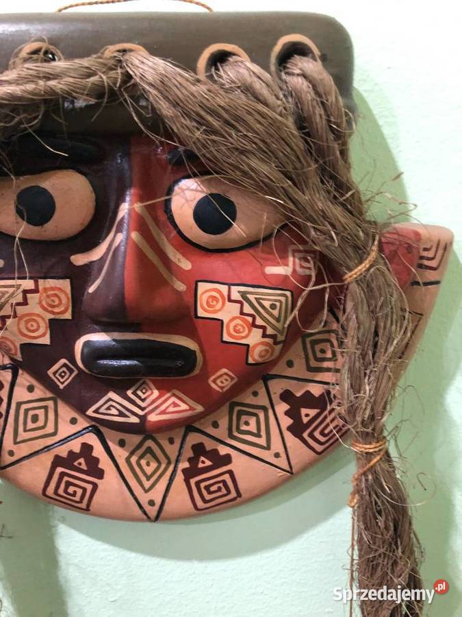 Maska etniczna plemienna Afryka Azja Bali Rękodzieło małopolskie Kraków