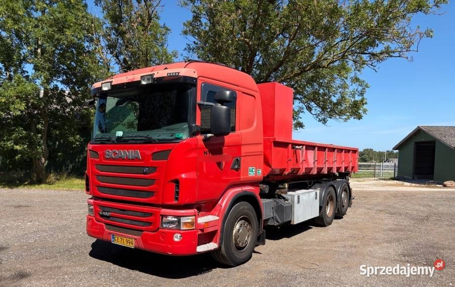 Scania G400 linowiec wywrotka 3 str 6x2 Gdynia