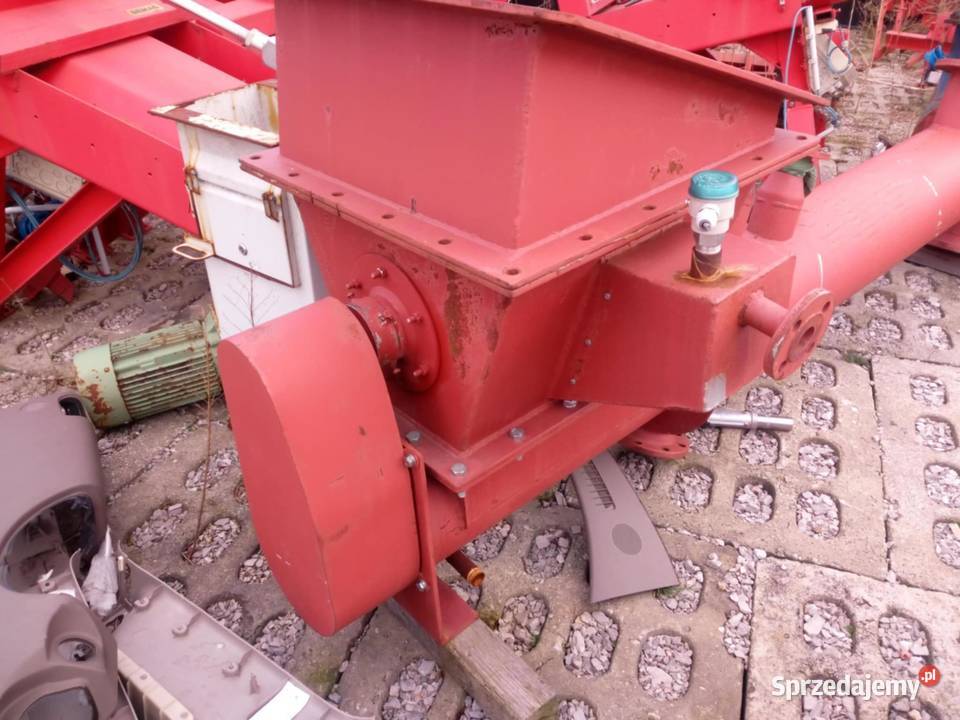 PODAJNIK SLIMAKOWY Z PŁASZCZEM WODNO PAROWYM I