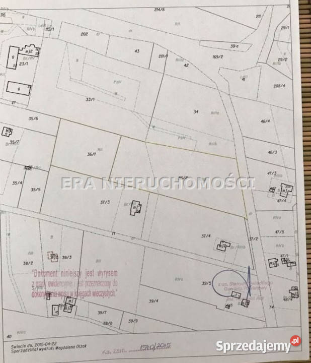 Działka Wielki Lubień 12600m2 sprzedam