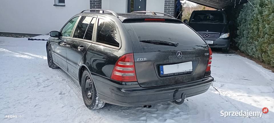 Zadbany MercedesBenz C 200 22 Diesel 122 Opłaty Rok produkcji 2003 200