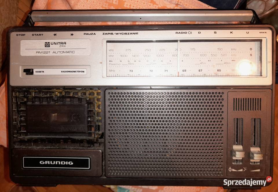 Radiomagnetofon RM221 Warszawa