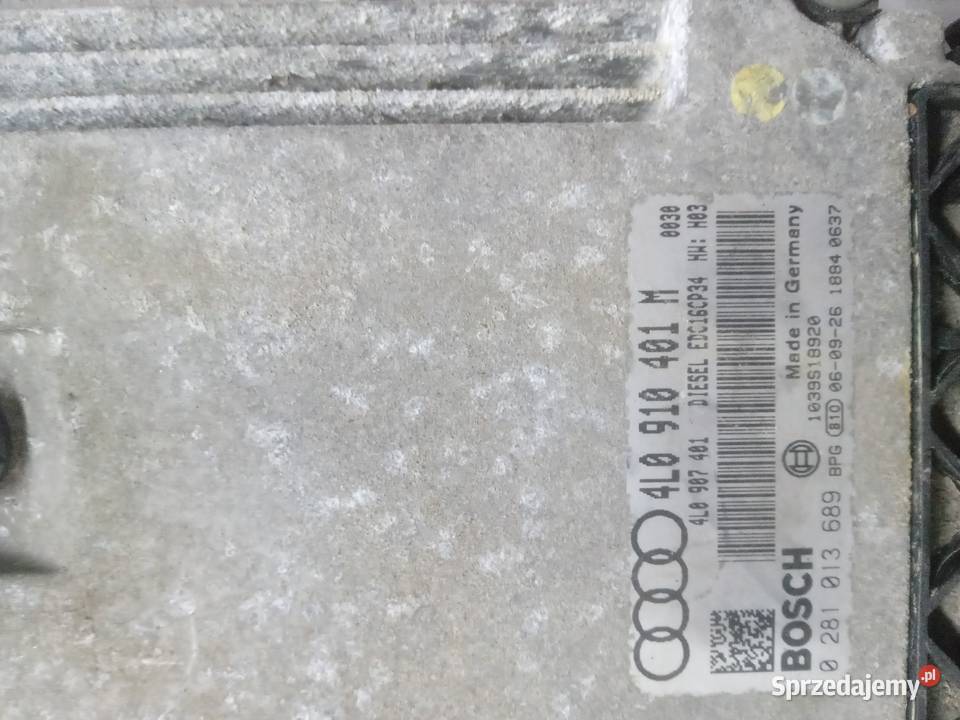Audi Q7 sterownik silnika kod BUG osobowe Słubice