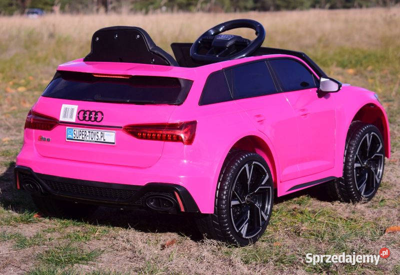 BAWIBUS Auto samochód na akumulator różowe AUDI Myszków