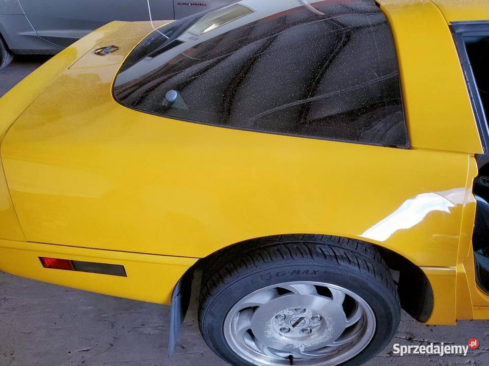 CHEVROLET CORVETTE 1993 Competition Yellow Warszawa sprzedam
