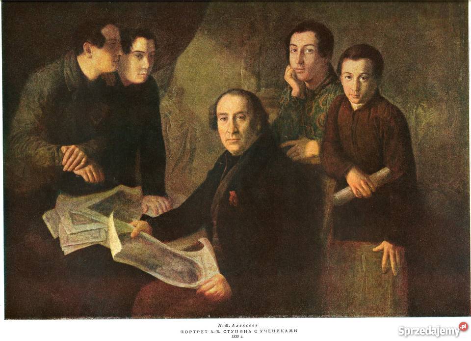 Aleksjejew Syromyansky Michajłowicz Portret Szczecin