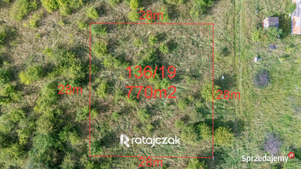 Działka 770m2 Wejherowo Wejherowska