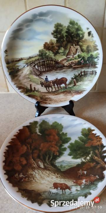 vintage talerze kolekcjonerskie Nowy Targ