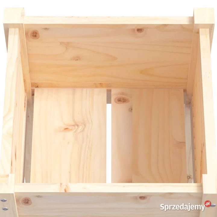 Donice ogrodowe 2 50x50x70 lite drewno sosnowe Warszawa sprzedam