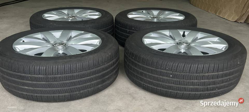 Alufelgi R16 5x112 VW Audi z oponami Dunlop Łowicz