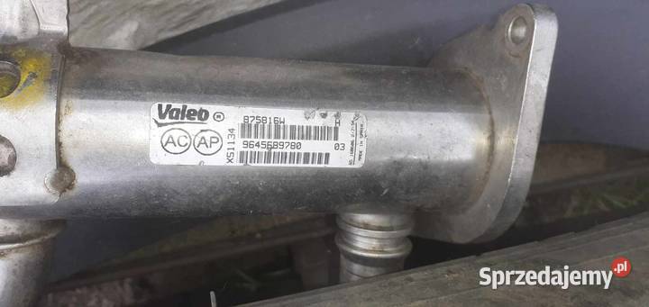 CHŁODNICZKA SPALIN EGR PEUGEOT CITROEN 20 HDI