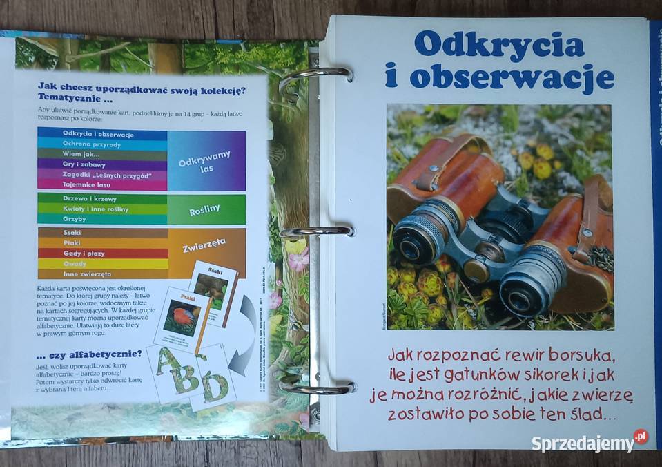 Leśne przygody segregator album DeAgostini małopolskie Zbylitowska Góra