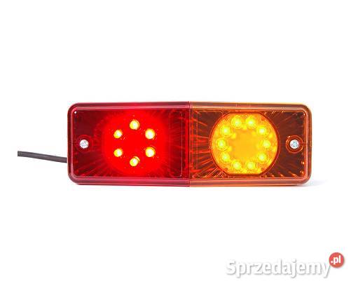 LAMPA TYLNA ZESPOLONA 1224V LED WAŚ 487 W072UD Lampy tylne Godzianów