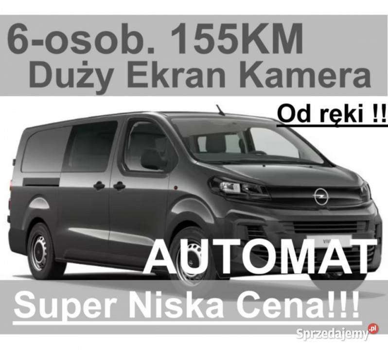 Opel Vivaro Automat L2 150 Super Niska 6os 1655 diesel Szczecinek