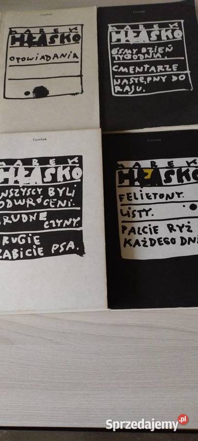 Marek Hłasko Utwory wybrane tom 1234