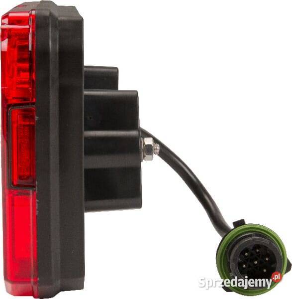 Lampa tylna zespolona LED lewa prostokątna 1224V
