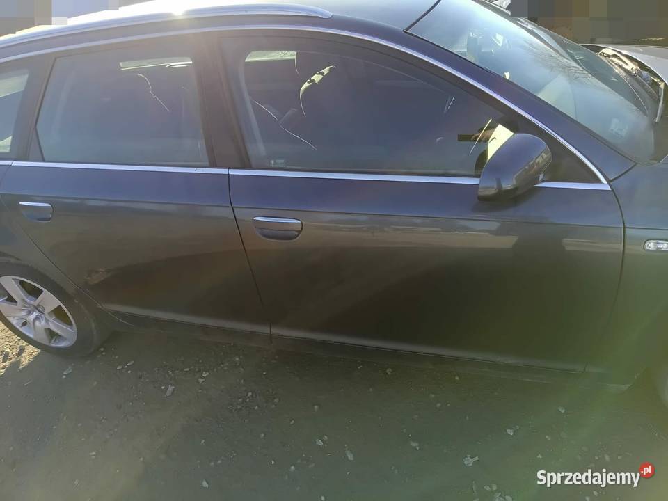 Drzwi przednie tylne prawe lewe Audi A6 C6 LZ7R osobowe Bodzentyn