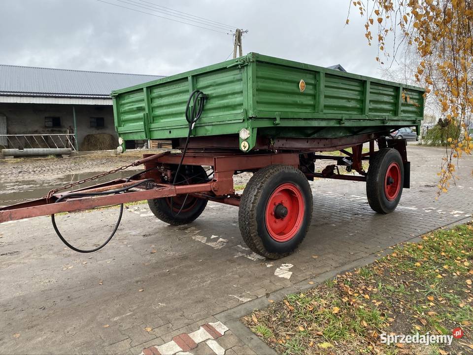 Przyczepa d47 nieuszkodzony Maszyny rolnicze Żuromin