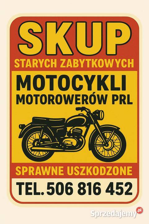 ODKUP GOTÓWKĘ KOLEKCJI MOTOCYKLI ZABYTKOWYCH Parczew