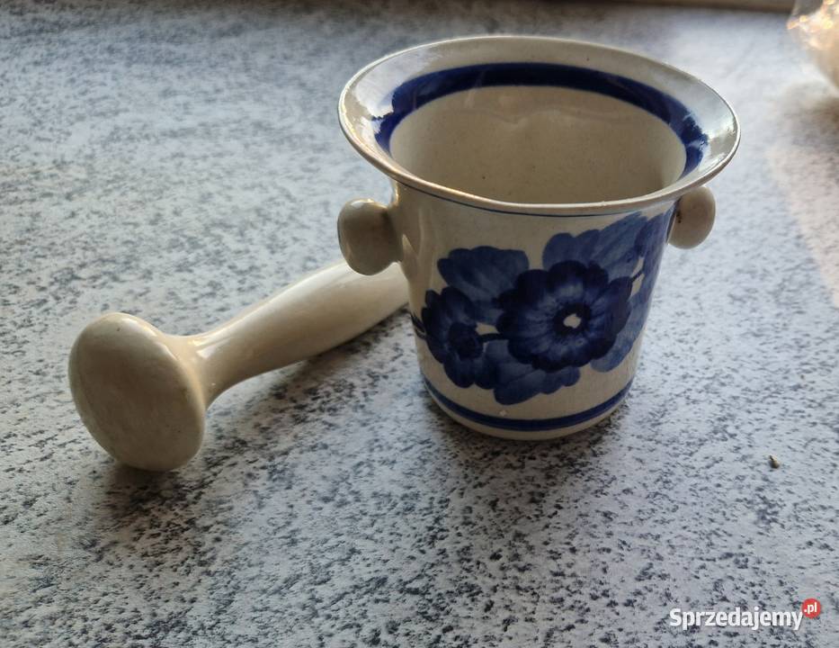 Zestaw 13 OZDÓB z fajansuWłocławek Koło Lublin