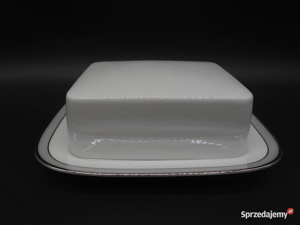 Porcelanowa Maselnica Rosenthal Niemcy Platynowy Raszków sprzedam