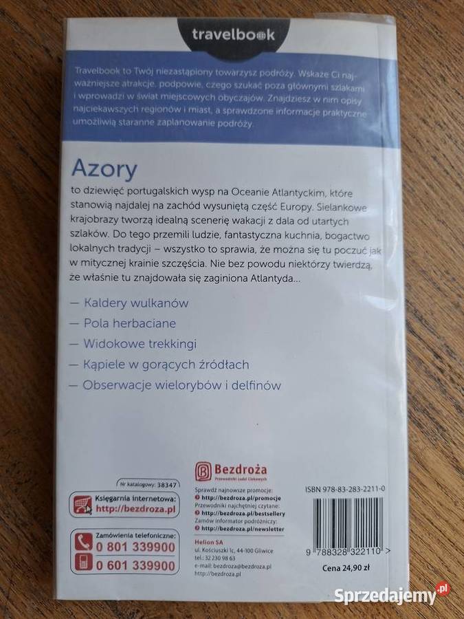 Azory travelbook Bezdroża miękka Książki i Podręczniki Kraków